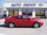 2009 Inferno Red Crystal Pearl Dodge Avenger R/T #28402802