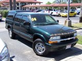 2004 Dark Green Metallic Chevrolet S10 LS Crew Cab 4x4 #28403083