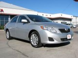 2009 Classic Silver Metallic Toyota Corolla LE #2828780