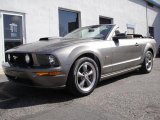 2005 Mineral Grey Metallic Ford Mustang GT Premium Convertible #28402725