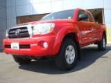 2008 Radiant Red Toyota Tacoma V6 PreRunner Access Cab #28461351