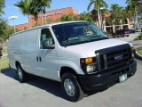 2008 Oxford White Ford E Series Van E250 Super Duty Commericial Extended #2829758