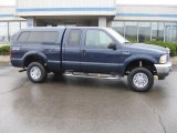 2003 True Blue Metallic Ford F250 Super Duty XLT SuperCab 4x4 #28461695