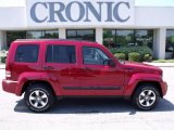 2008 Inferno Red Crystal Pearl Jeep Liberty Sport #28461525