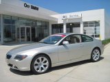 2005 Mineral Silver Metallic BMW 6 Series 645i Coupe #28461750