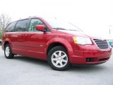 2008 Inferno Red Crystal Pearlcoat Chrysler Town & Country Touring #28461274