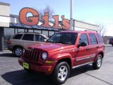 2005 Inferno Red Crystal Pearl Jeep Liberty Renegade 4x4 #28461421