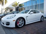 2010 Carrara White Porsche Panamera Turbo #28461299