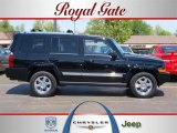 2008 Brilliant Black Crystal Pearl Jeep Commander Limited 4x4 #28527380