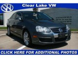 2007 Platinum Grey Metallic Volkswagen Jetta Wolfsburg Edition Sedan #28528134