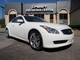 2008 Ivory Pearl White Infiniti G 37 Coupe #28527882