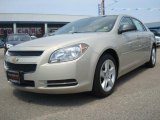 2009 Gold Mist Metallic Chevrolet Malibu LS Sedan #28527416