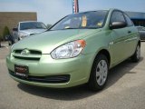 2007 Apple Green Hyundai Accent GS Coupe #28527427