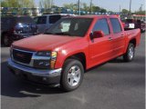2009 Fire Red GMC Canyon SLE Crew Cab #28527444