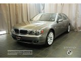 2008 Titanium Grey Metallic BMW 7 Series 750Li Sedan #28527328