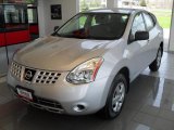 2009 Silver Ice Nissan Rogue S AWD #28528007