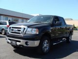 2008 Black Ford F150 XLT SuperCrew 4x4 #28527661