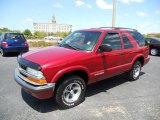2000 Dark Cherry Red Metallic Chevrolet Blazer LS #28528094