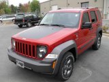 Salsa Red Pearl Jeep Liberty in 2010
