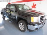 2010 Onyx Black GMC Sierra 1500 SLE Crew Cab #28594554