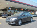 2010 Black Sand Pearl Toyota Corolla LE #28595060