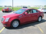 2010 Crystal Red Tintcoat Cadillac CTS 3.0 Sedan #28595144