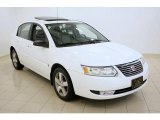 2007 Polar White Saturn ION 3 Sedan #28595291