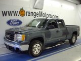 2008 Stealth Gray Metallic GMC Sierra 1500 SLE Extended Cab 4x4 #28659393