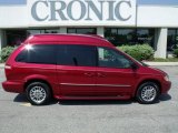 2002 Inferno Red Tinted Pearlcoat Chrysler Town & Country Limited #28659402