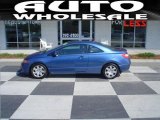 2006 Atomic Blue Metallic Honda Civic LX Coupe #28659605