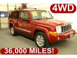 2006 Inferno Red Pearl Jeep Commander Limited 4x4 #28659410