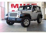 2010 Bright Silver Metallic Jeep Wrangler Sport 4x4 #28659448