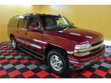 2004 Sport Red Metallic Chevrolet Suburban 1500 LT 4x4 #28659673