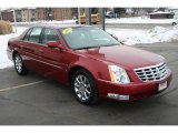 2008 Crystal Red Cadillac DTS Luxury #2858728