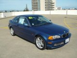 2001 Topaz Blue Metallic BMW 3 Series 330i Coupe #28659185