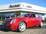 2009 Crystal Red Cadillac CTS Sedan #2858694