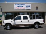 2005 Oxford White Ford F250 Super Duty XLT Crew Cab 4x4 #28659543