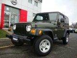 2006 Jeep Green Metallic Jeep Wrangler X 4x4 #28659544