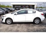 2010 Crystal White Pearl Mica Mazda MAZDA3 i Touring 4 Door #28659906