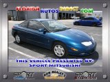 2002 Blue Saturn S Series SC2 Coupe #28659917