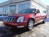 2009 Crystal Red Cadillac DTS Luxury #2858697
