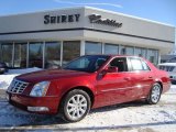 2009 Crystal Red Cadillac DTS Luxury #2858703