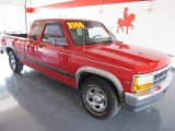 1995 Flame Red Dodge Dakota SLT Extended Cab #28723342