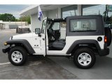 2009 Stone White Jeep Wrangler X 4x4 #28723706