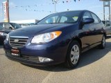 2009 Regatta Blue Hyundai Elantra GLS Sedan #28723499