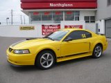 2004 Screaming Yellow Ford Mustang Mach 1 Coupe #28723513