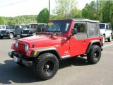 2004 Flame Red Jeep Wrangler SE 4x4 #28723771
