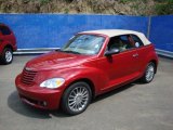 2008 Inferno Red Crystal Pearl Chrysler PT Cruiser Touring Convertible #28723856
