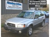 2005 Platinum Silver Metallic Subaru Forester 2.5 X #28723587