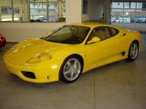 Giallo (Yellow) Ferrari 360 in 2003